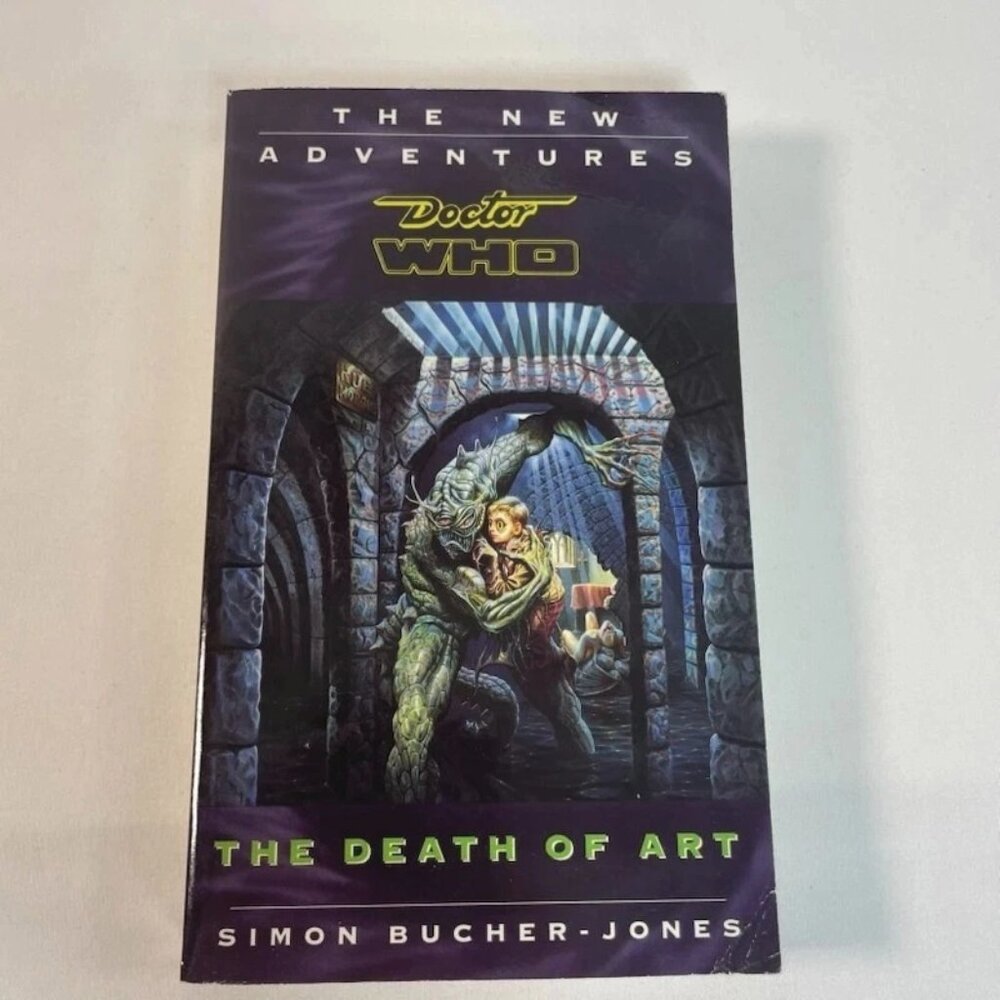 Vintage 1996 Doctor Who: The Death of Art - New Adventures #54